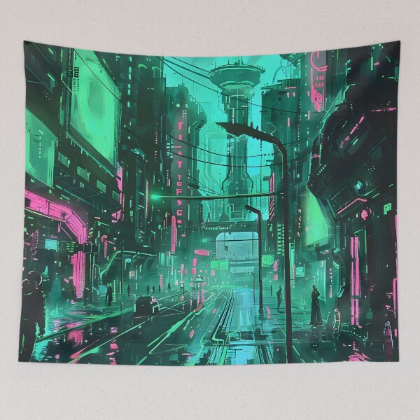 Item preview, Neon Visions designed and sold by AI-Only Creations.