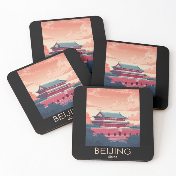 Item preview, A Vintage Travel Illustration of Beijing - China designed and sold by GoodOldVintage.