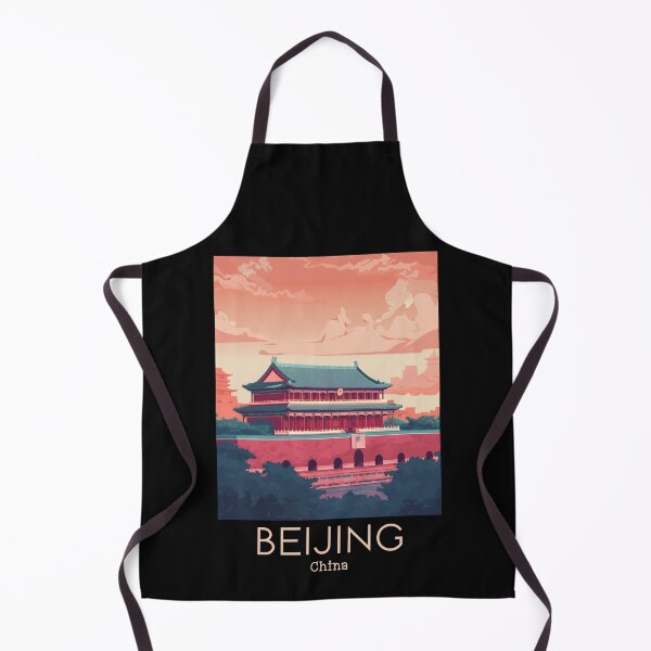 Item preview, A Vintage Travel Illustration of Beijing - China designed and sold by GoodOldVintage.