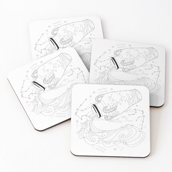 Item preview, Aquarius zodiac sign designed and sold by asamijess.