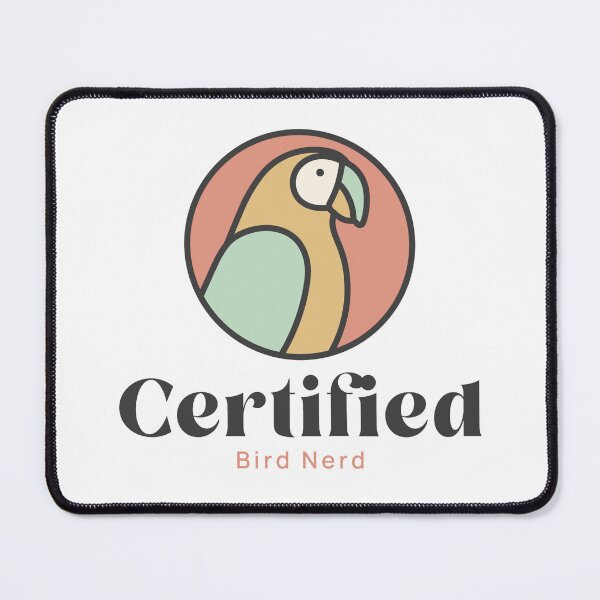 Item preview, Cerified Bird Nerd -  Birdwatching design designed and sold by TTeamDesigns.