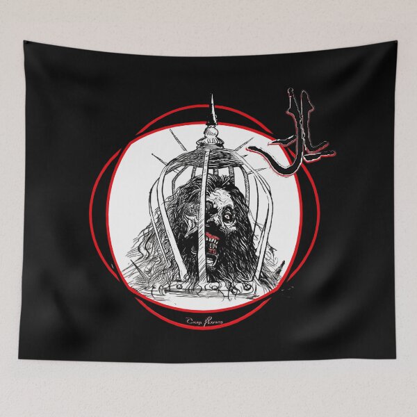 Item preview, CREEPY CAGED JACK GHOST WHITE FILL designed and sold by Pickle Wicked Designs.