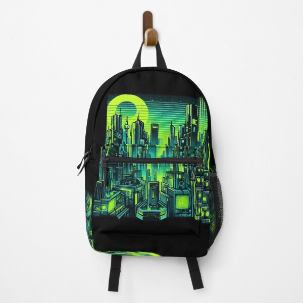 Item preview, Vibrant Dystopia designed and sold by AI-Only Creations.