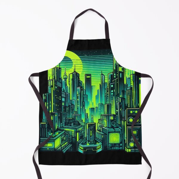 Item preview, Vibrant Dystopia designed and sold by AI-Only Creations.