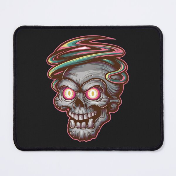 Item preview, Glowing Eyes Psychedelic Skull designed and sold by Krieghorn.