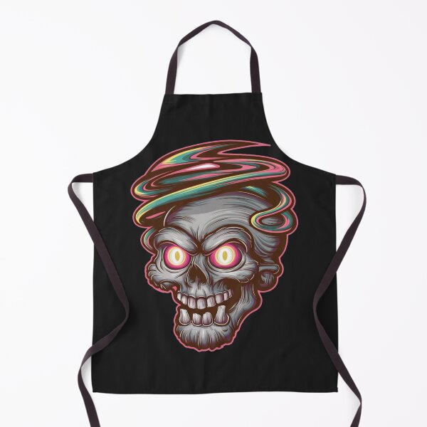 Item preview, Glowing Eyes Psychedelic Skull designed and sold by Krieghorn.