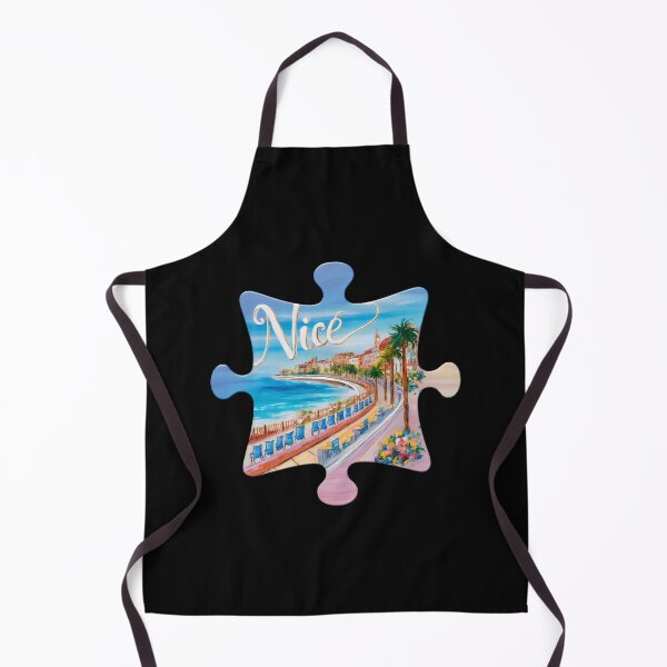 Item preview, France Nice Travel - "Vintage Nice, France: French Riviera Travel Art" designed and sold by stickercuffs.