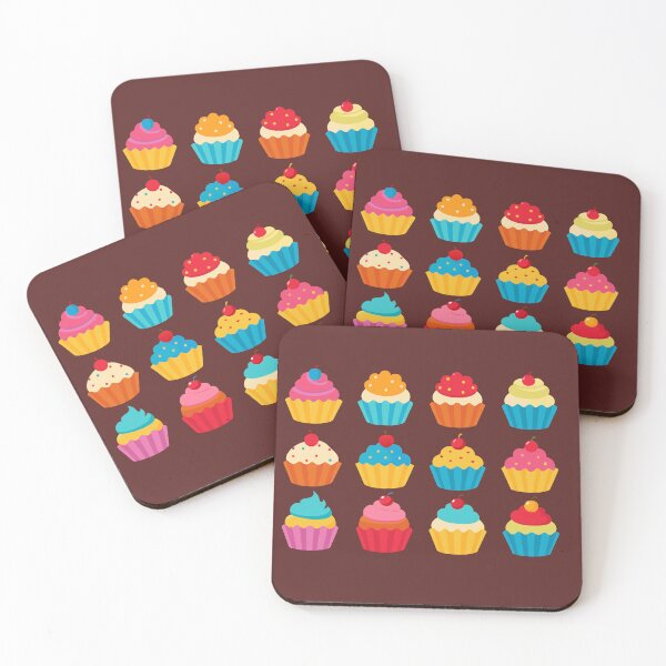 Artikelvorschau, bunte Cupcakes entworfen und verkauft von jkrphoto.