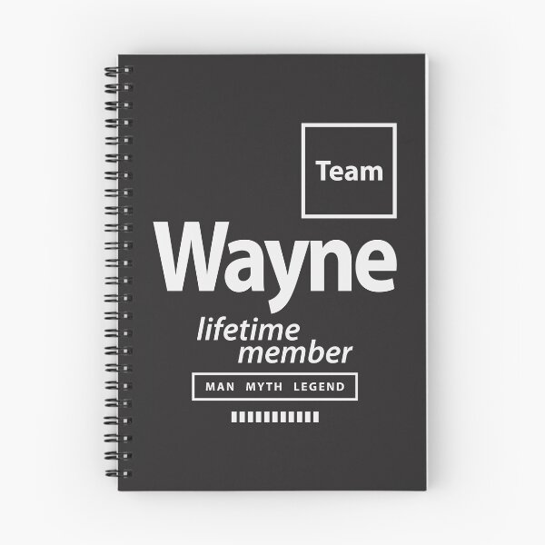 Artikelvorschau, Team Wayne Lebenslanges Mitglied Lustiger Name Wayne entworfen und verkauft von cidolopez.