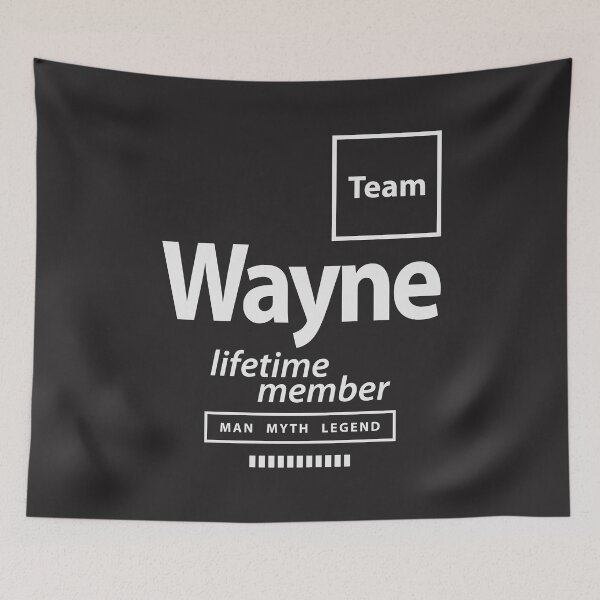Item preview, Team Wayne Lifetime Member Funny Name Wayne designed and sold by cidolopez.