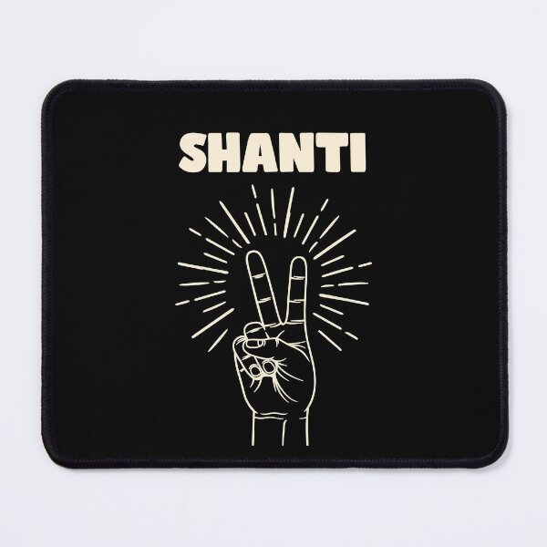 Item preview, Peace - Shanti - In Hindi - Funny Quote designed and sold by The Uphaar Store.