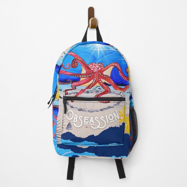 Item preview, Octopus Dreamscape - Vibrant Ocean Art inspired by Reunion Island designed and sold by GabiVitryArt.