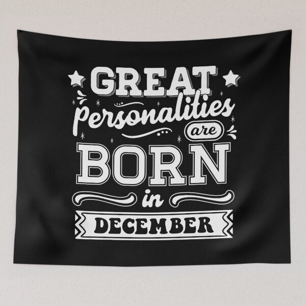 Item preview, Great Personalities Are Born In December designed and sold by TheArtism.