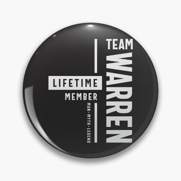 Item preview, Team Warren Lifetime Member Funny Name Warren designed and sold by cidolopez.