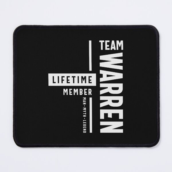 Item preview, Team Warren Lifetime Member Funny Name Warren designed and sold by cidolopez.