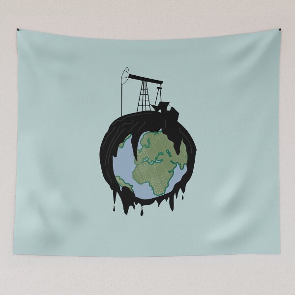 Item preview, Oil-Submerged Earth designed and sold by HEERMANArt.
