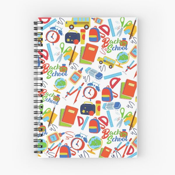 Item preview, Colorful Back to School Pattern with Books, Supplies, and Classroom Icons designed and sold by DesignYourWaystore.