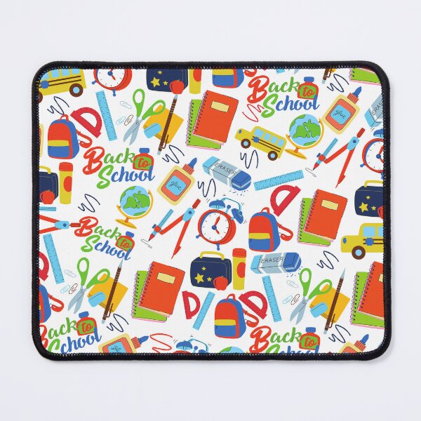 Item preview, Colorful Back to School Pattern with Books, Supplies, and Classroom Icons designed and sold by DesignYourWaystore.