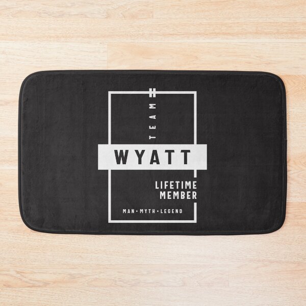 Item preview, Team Wyatt Lifetime Member Funny Name Wyatt designed and sold by cidolopez.