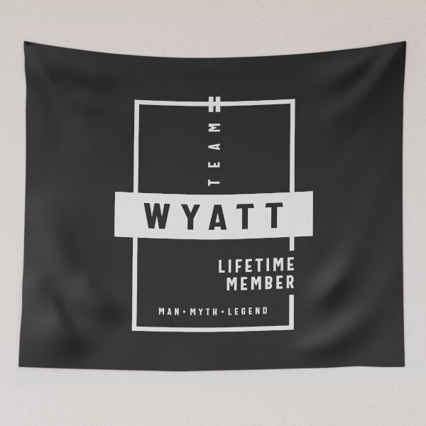 Item preview, Team Wyatt Lifetime Member Funny Name Wyatt designed and sold by cidolopez.