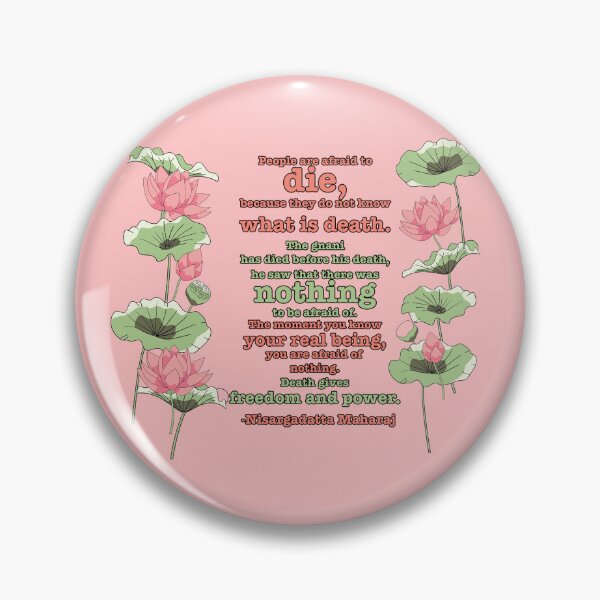 Item preview, Motivational quotes about death by Nisargadatta Maharaja designed and sold by niks1351.