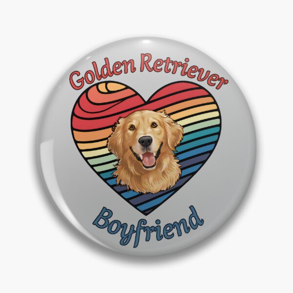 Item preview, Golden Retriever Boyfriend designed and sold by DotPointLine.