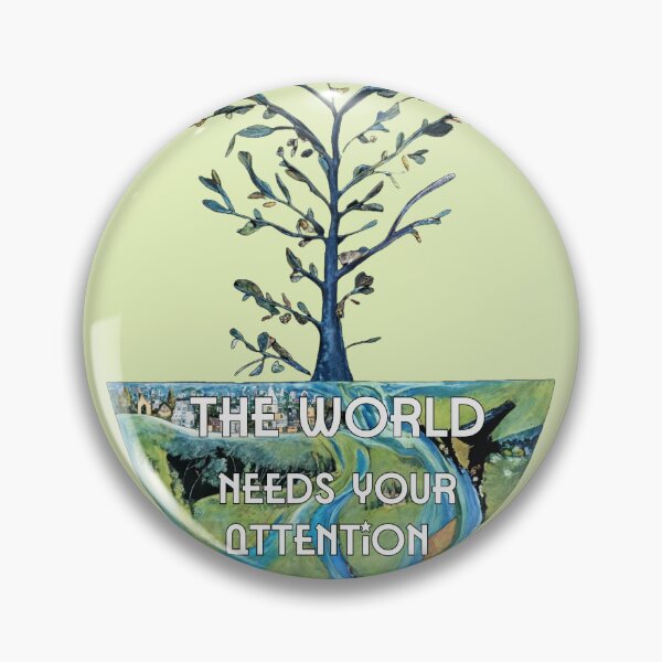 Item preview, The world needs your attention designed and sold by FOOZ08.