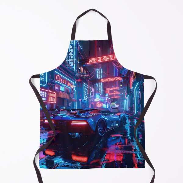 Item preview, Neon Raceway designed and sold by AI-Only Creations.