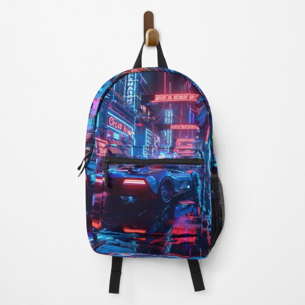 Item preview, Neon Raceway designed and sold by AI-Only Creations.