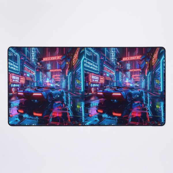 Item preview, Neon Raceway designed and sold by AI-Only Creations.