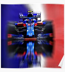 PIERRE GASLY - FRANCE - 2018 Poster