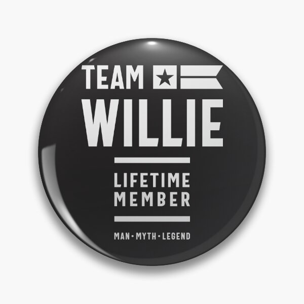 Item preview, Team Willie Lifetime Member Funny Name Willie designed and sold by cidolopez.