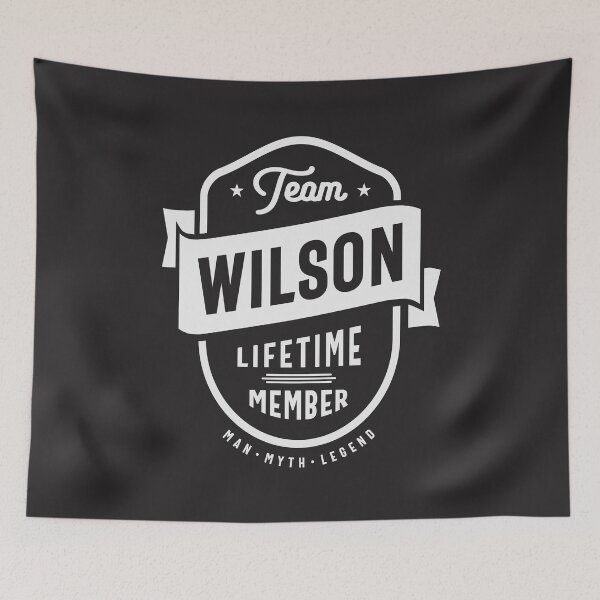 Item preview, Team Wilson Lifetime Member Funny Name Wilson designed and sold by cidolopez.