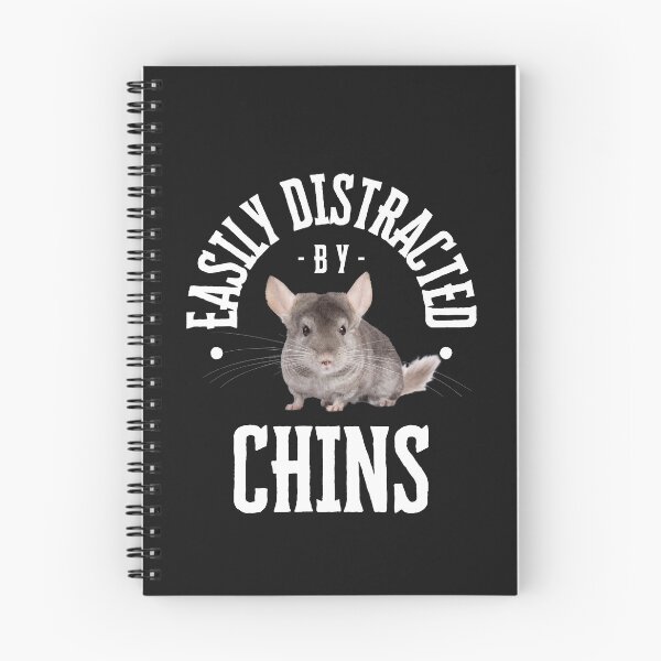 Item preview, I am easily distracted by chins, stickers and stuff designed and sold by Smallfish1274.