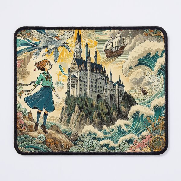 Item preview, Castillo en el cielo designed and sold by Gollok-Art.