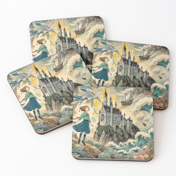 Item preview, Castle in the sky designed and sold by Gollok-Art.