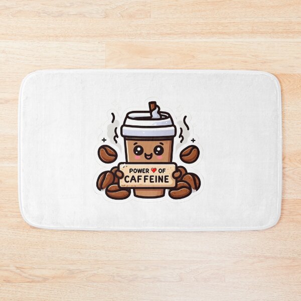 Item preview, Caffeine Delight: Adorable Coffee Cup Character designed and sold by StickyGuys.