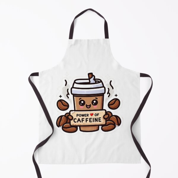 Item preview, Caffeine Delight: Adorable Coffee Cup Character designed and sold by StickyGuys.