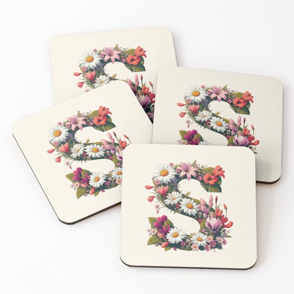Item preview, Floral Letter S designed and sold by zzz888.