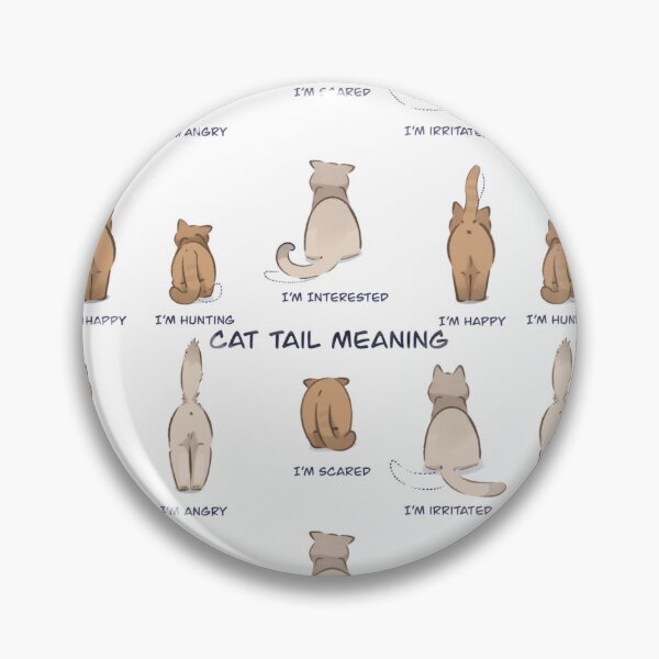 Item preview, Cat tail meaning designed and sold by SarArt.rb.