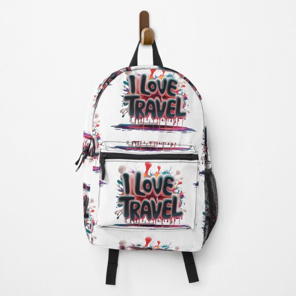 Item preview, i love travel designed and sold by graphicnew.