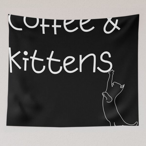 Item preview, Coffee and Kittens Lovers Gift Idea designed and sold by DriveToCreate.