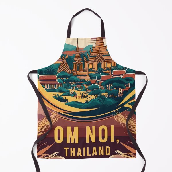 Item preview, Om Noi Thailand Vintage Travel Tourism designed and sold by TravelersGems.