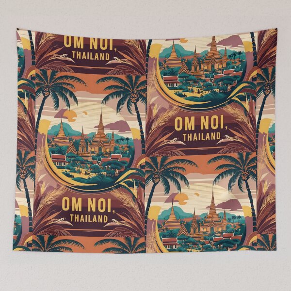 Item preview, Om Noi Thailand Vintage Travel Tourism  designed and sold by TravelersGems.