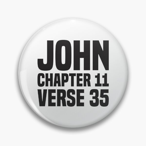 Item preview, John Chapter 11 Verse 35 - Holy Bible designed and sold by Vector-Artist.
