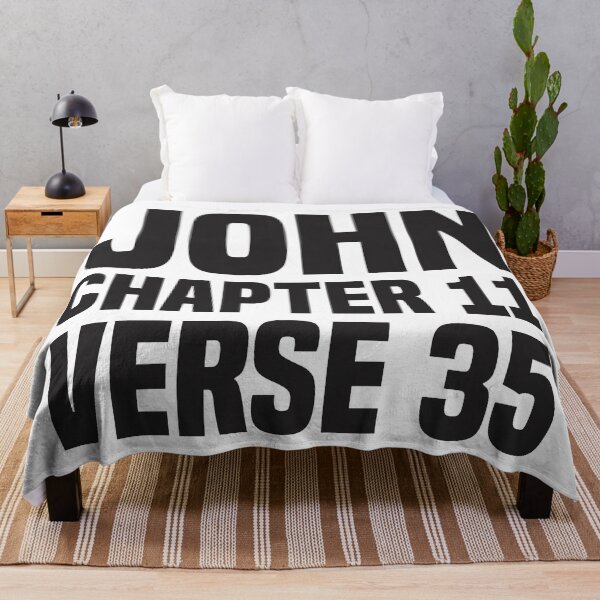 Item preview, John Chapter 11 Verse 35 - Holy Bible designed and sold by Vector-Artist.