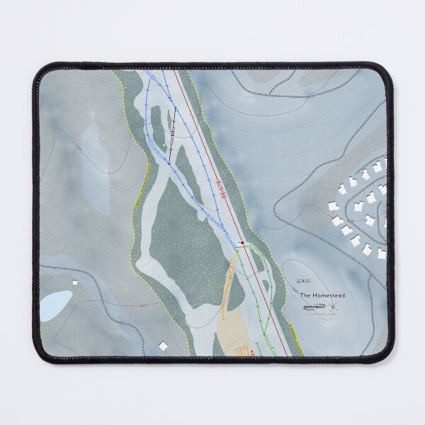 Item preview, The Homestead Resort Trail Map designed and sold by Mapsynergy.
