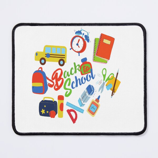 Item preview, Colorful Back to School Pattern with Books, Supplies, and Classroom Icons designed and sold by DesignYourWaystore.
