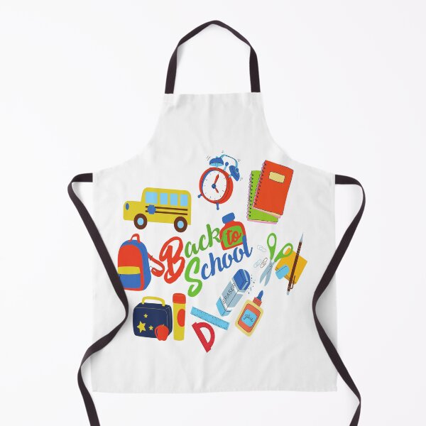 Item preview, Colorful Back to School Pattern with Books, Supplies, and Classroom Icons designed and sold by DesignYourWaystore.