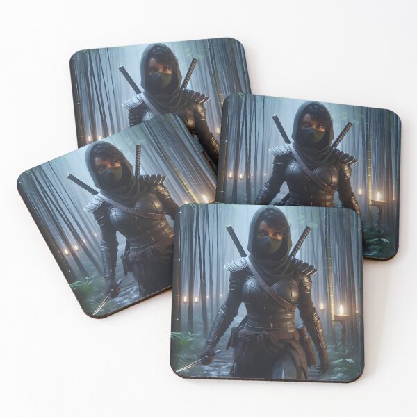 Item preview, Ninja Girl designed and sold by GalleryBrisArt.